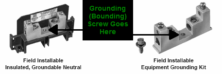  Square D Insulated Groundable Neutral & Grounding Kit 