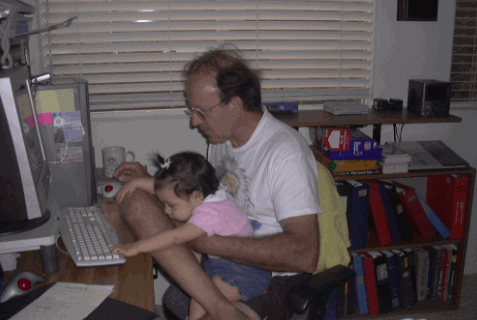  elevatorbob and Joy at work 